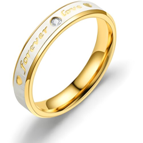  Ženski prsten Forever Love - Zlatna/49mm KP32407 Cijene