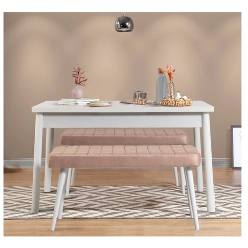 Hanah home trpezarijski sto i klupa 3 komada Costa 0900 869VEL8854 Cene
