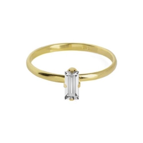 Victoria Cruz gold prsten sa swarovski kristalom ( a3664-07da ) Slike