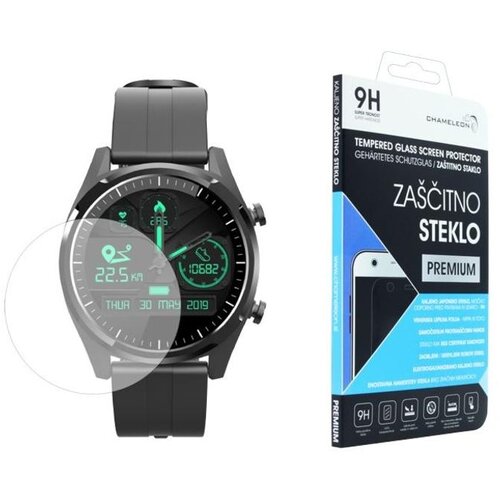 Chameleon Za&amp;scaron;čitno steklo za pametne ure (O = 37,5 mm) Premium, univerzalno okroglo Slike