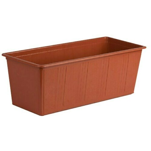 Plastična žardinjera (Vanjska dimenzija (D x Š x V): 40 x 17 x 14 cm, Terakota) Cijene