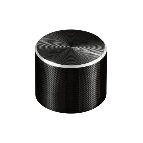 TRU COMPONENTS TC-11613872 okretni gumb s gumbom za obilježavanje crna (Ø x V) 17 mm x 13 mm aluminij, plastika 1 St. Cijene
