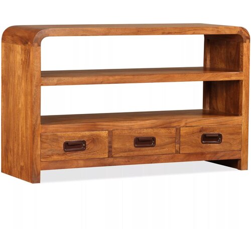 In TV omarica masiven les in fini&amp;scaron; iz palisandra 90x30x55 cm Slike