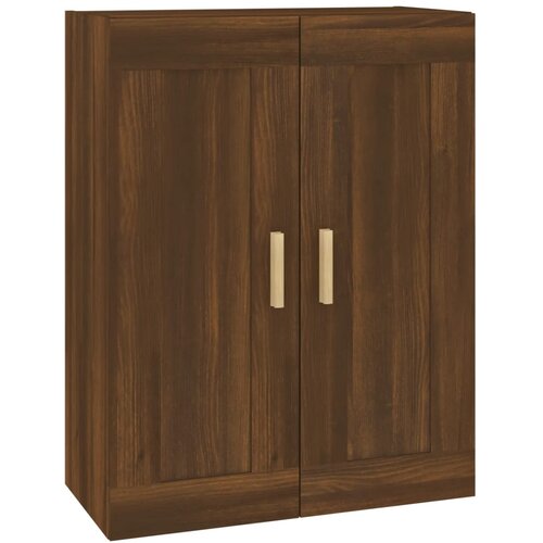 Maison Chic Stenska omarica - Zidna omarica rjav hrast 69,5x32,5x90 cm inženirski les iu784, (22063193) Cene