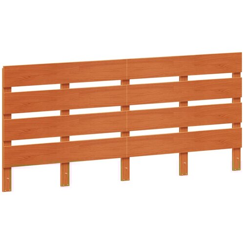 Maison Chic vzglavna omarica - nočna omarica - posteljna omarica voščeno rjava 180 cm trdna borovina, (21710489) Cene