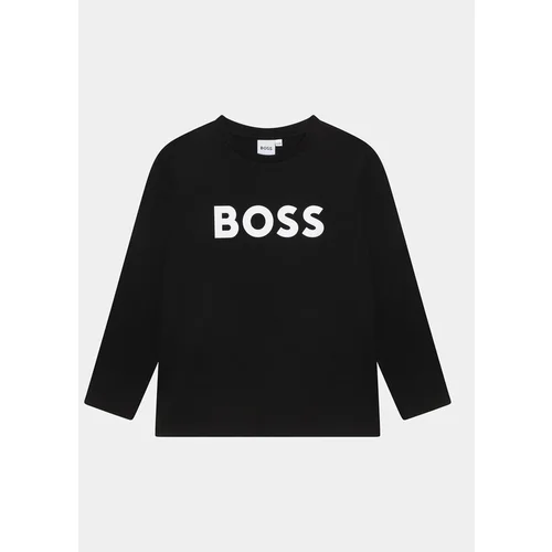 Boss Bluza J25P25 D Črna Regular Fit