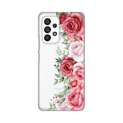 maska silikonska print skin za samsung A536B galaxy A53 5G wild roses Slike