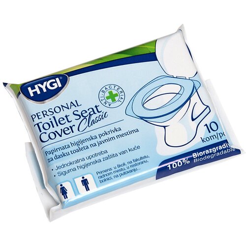 Top hygi papirnata higijenska pokrivka za dasku toaleta 10 komada Cene