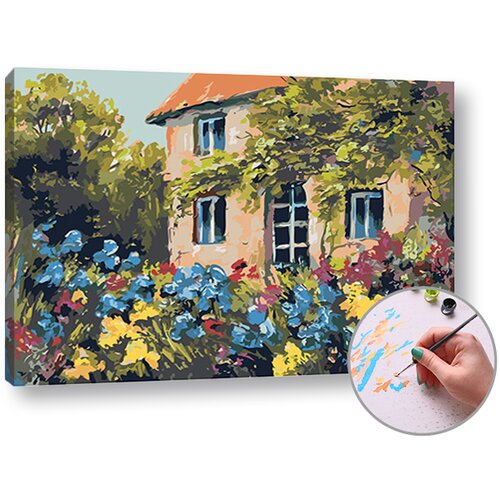  Slikanje po brojevima ČAROBNA KUĆA - Level Medium | 40x60 cm - na okviru Cijene