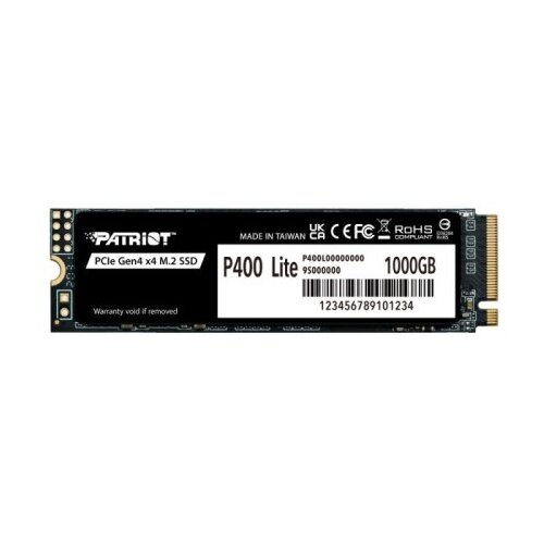 Patriot P400 Lite 1TB M.2 NVMe SSD PCIe Gen 4 x4 Cene