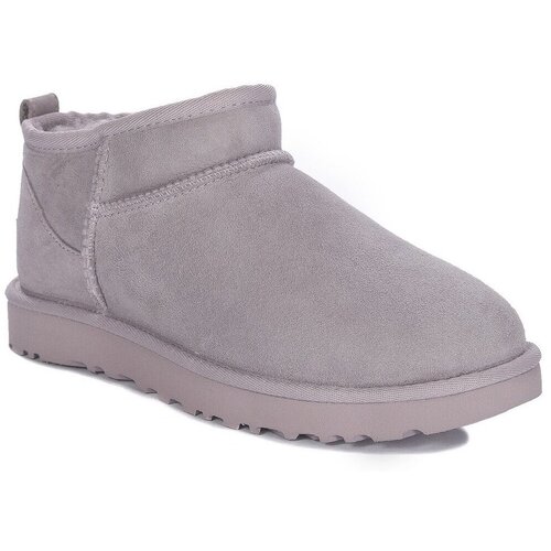 Ugg Gležnjarji Classic Ultra Mini Pale Smoke Siva Slike