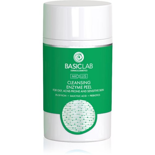 BasicLab Dermocosmetics Micellis encimski piling za mastno in problematično kožo 35 g Slike