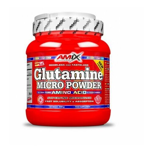 AmixNutrition glutamine micro powder - 500 gr Slike