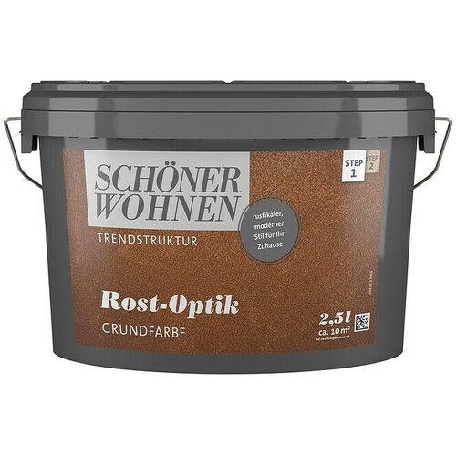 SCH&amp;Ouml;NER WOHNEN-Farbe Trendstruktur Osnovni sloj dekorativnega ometa (Rjasta, 2,5 l) Slike