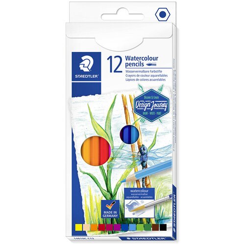 Staedtler akvarelne barvice design journey, 12 kosov Slike