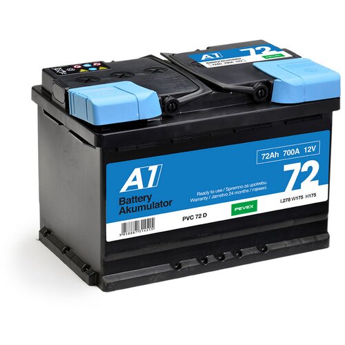 A1 Akumulator 12V/72Ah D+ Cijene
