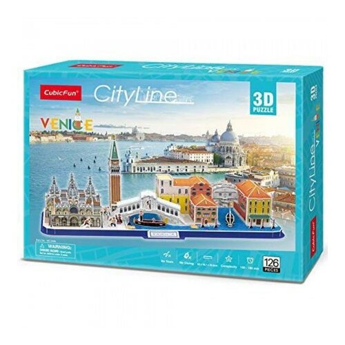 Cubicfun puzzle city line venice MC269h Cene