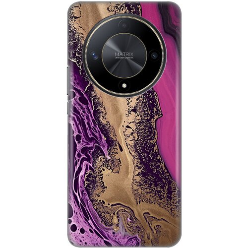  torbica silikonska print za honor magic 6 lite purple gold marble Cene