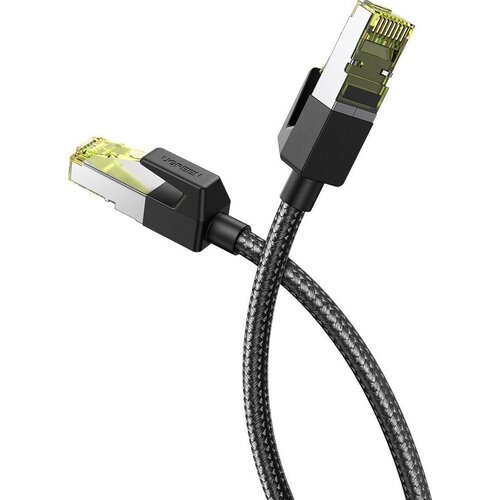 Ugreen Cat7 oklopljeni okrugli kabel s pletenim modularnim RJ45 Ethernet priključkom 3M Slike
