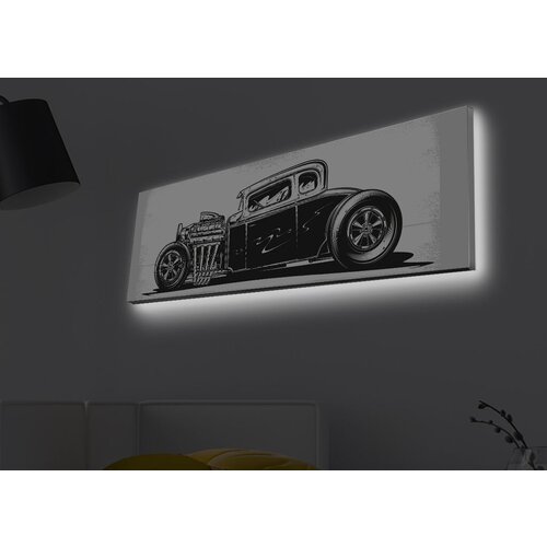 Wallity Slika sa LED osvetljenjem 3090MDACT-001, 30x90 cm Cene