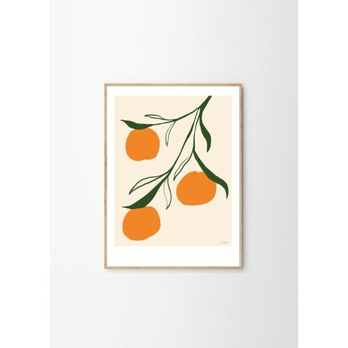 The Poster Club Plakat 30x40 cm Orange &amp;ndash; Anna M&amp;ouml;rner &amp;ndash; Slike