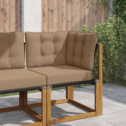  Zunanja blazina za kavč 3 pcs Taupe Poliester, (5000202300) Cene