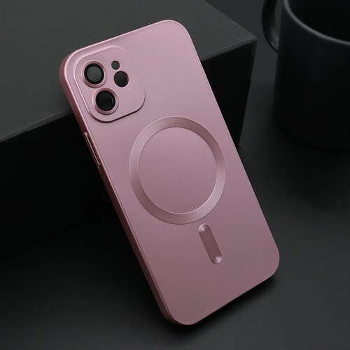  Maska za mobilni telefon iPhone 12 ELEGANT, Magsafe, Roze Cene