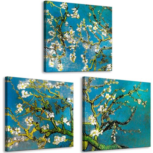  Slika - Blooming Almond (3 Parts) 120x40 Slike
