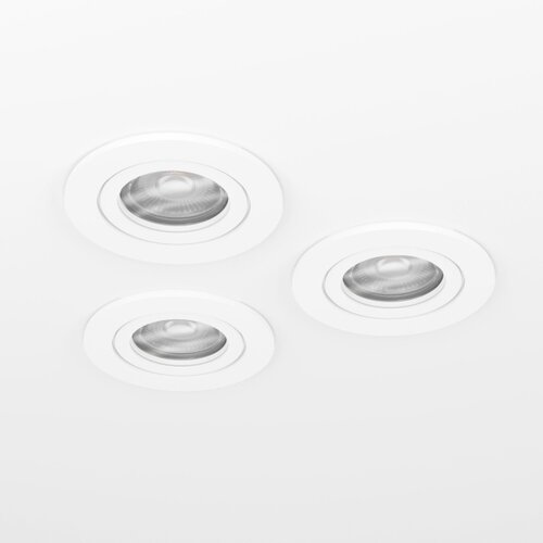 Eglo 902242 - set 3x led ugradni stropni spot barranco 1xGU10/4,5W/230V bela Slike