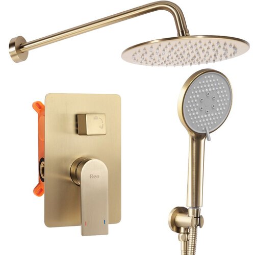 REA Bath REA PODŽBUKNI TUŠ SET VERSO BRUSH GOLD BOX Cijene