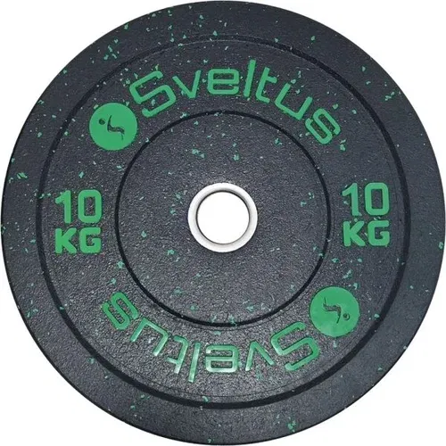 Sveltus OLYMPIC DISC BUMPER 10 kg x 50 mm Disk za uteg, crna, veličina