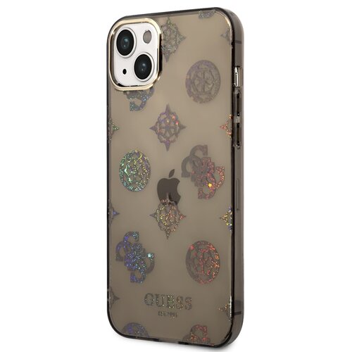 Guess Trdo ohi&amp;scaron;je za Apple iPhone 14 Plus TPU Peony, ?rna, (21244347) Slike