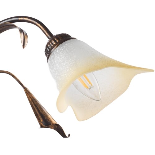  ONLI - Luster na lancu LUCREZIA 3xE14/6W/230V bronzan Slike