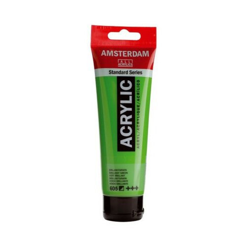 Amsterdam, akrilna boja, brilliant green, 605, 120ml ( 680605 ) Slike