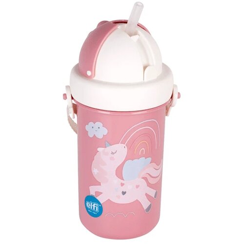 Elfi &amp;scaron;olja sa slamčicom fantasy/ 360 ml RK39-jednorog Slike