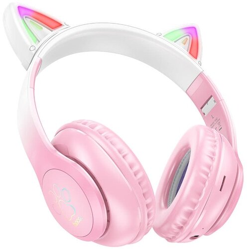 Slusalice BEZICNE SA MIKROFONOM W42 CAT EARS CHERRY HOCO Cijene