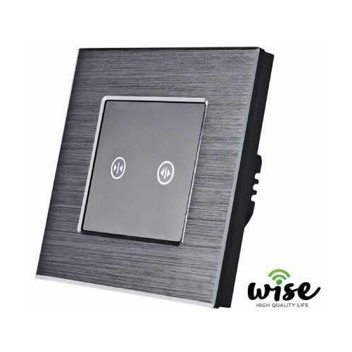 Wise pametni prekidač za roletne/zavese W2-C201 - Crni Slike