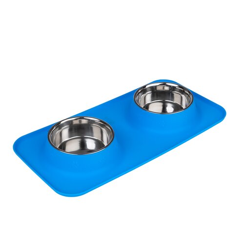 TIAKI dvojna posoda s silikonsko podlogo - 2 x 540 ml, &amp;Oslash; 14 cm Slike