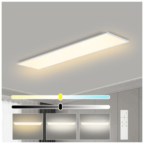  Brilagi - LED prigušiva svetiljka SLIMFRAME LED/58W/230V 120x30 cm bela + daljinski upravljač Cene