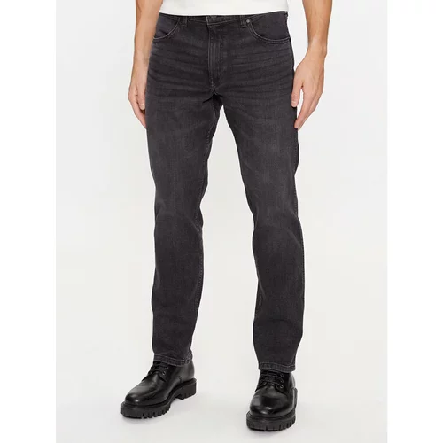 Wrangler Jeans hlače Greensboro 112341417 Črna Regular Fit