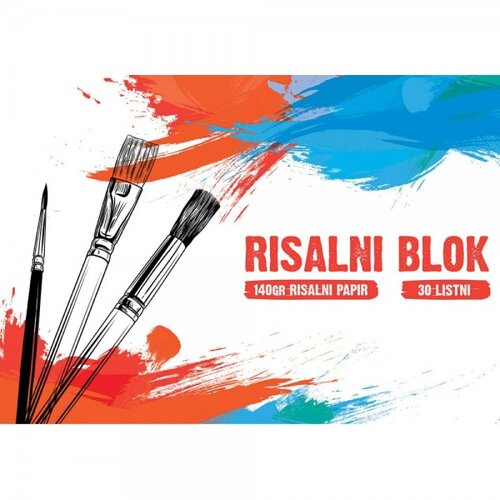  Risalni blok Creative 30 listni Cene