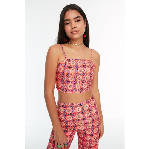 Trendyol Orange Strap Blouse Slike