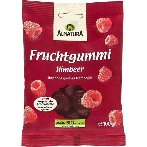 Alnatura Bio gumeni bomboni malina - 100 g Cijene