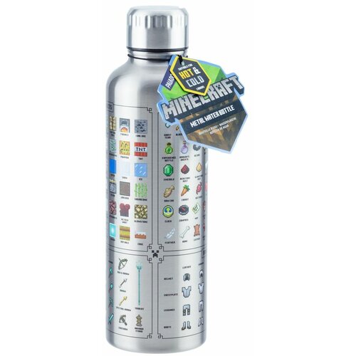 Paladone Boca Paladone Minecraft - Metal Water Bottle Slike