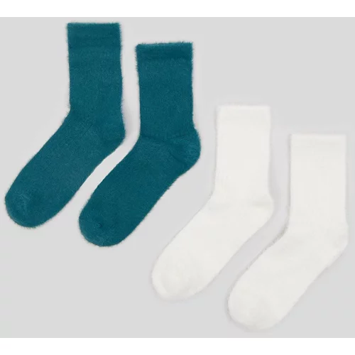 Sinsay - Komplet 2 parov nogavic - Večbarvno