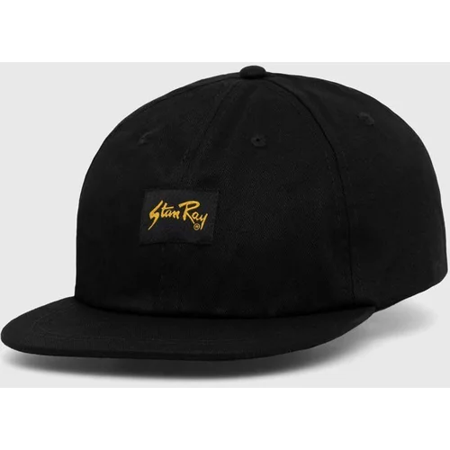 Stan Ray Pamučna kapa sa šiltom BALL CAP TWILL boja: crna, bez uzorka, AW2316856