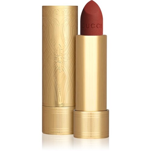 Gucci Beauty Rouge &amp;agrave; L&amp;egrave;vres Matte Lipstick matirajući ruž za usne nijansa 505 Janet Rust 3.5 g Slike