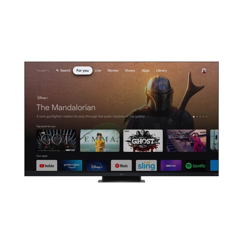 Tcl 75C935 smart tv 75&amp;quot; 4K ultra hd DVB-T2 qled Slike