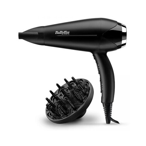 Babyliss D572DE ionski sušilec za lase, črn/svetlo krom Cene