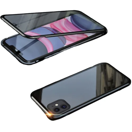 INF Magnetni ovitek za iPhone, dvostranski ovitek iz kaljenega stekla 11018028601 iPhone 16, (21642956)